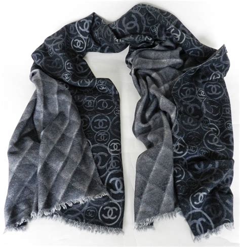 chanel scarf cashmere